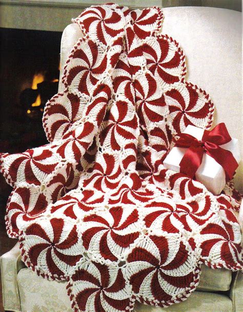 Quirky Artist Loft: Free Pattern: Crochet Peppermint Aftgan # ...