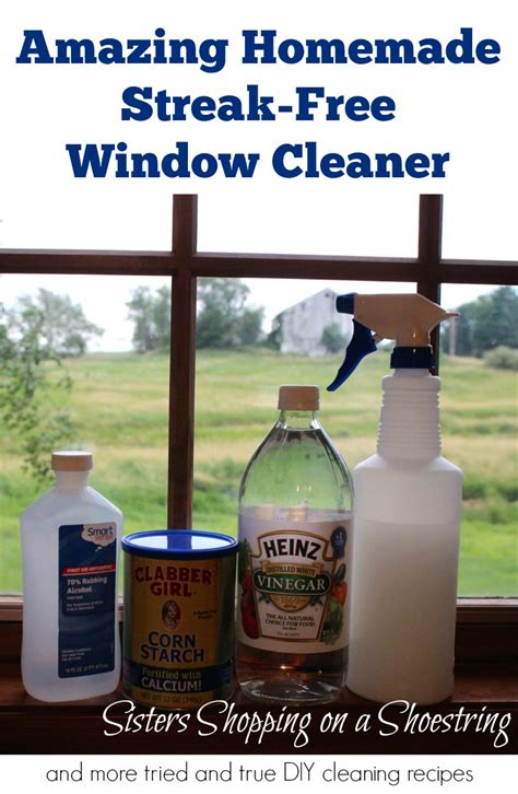 Vinegar Window Cleaner - Amazing and Streak Free - Sisters Shopping Farm and Home