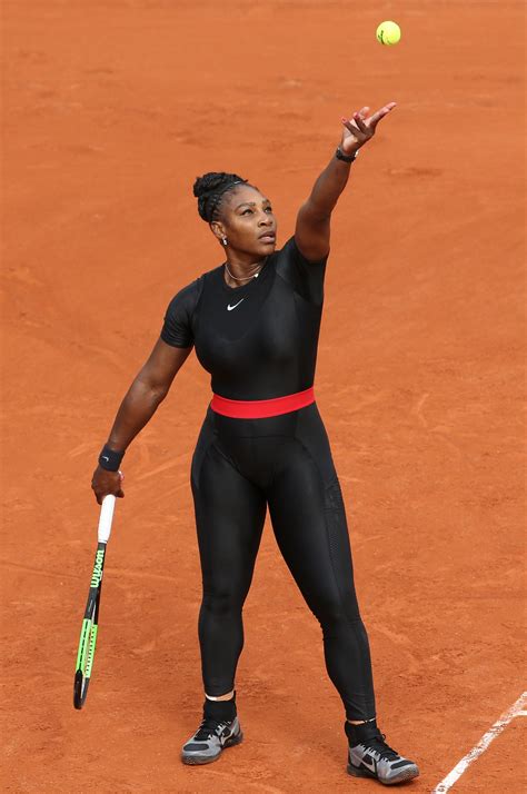 Serena Williams Wore a Nike Bodysuit for Her French Open Return—and ...