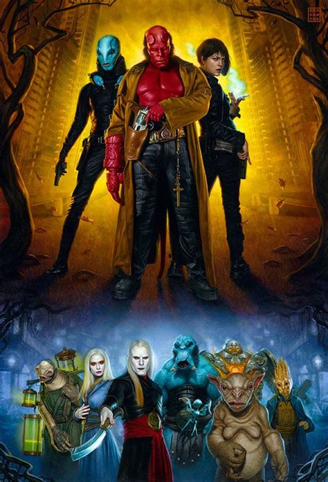 Hellboy 2: The Golden Army Comic Book Characters, Comic Character ...