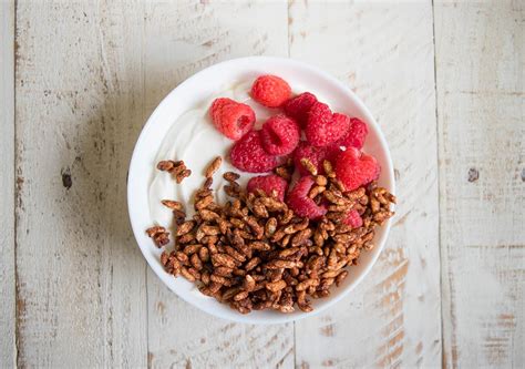 5-Ingredient Chocolate Rice Puff Cereal