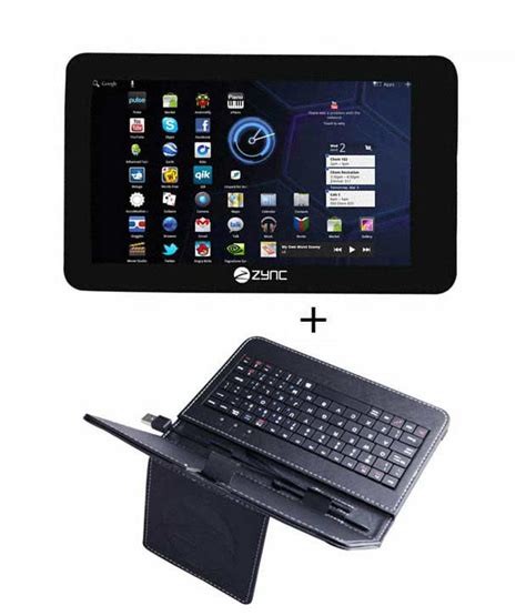 Zync Tablet Z990 with Zync Keyboard - Tablets Online at Low Prices ...