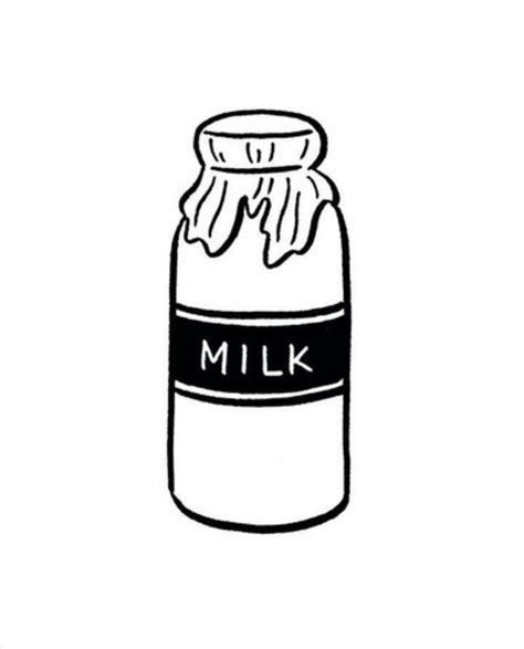 How To Draw Milk Bottle at How To Draw