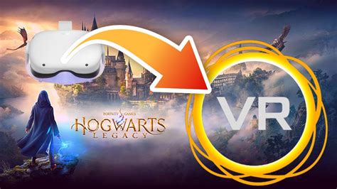 Hogwarts Legacy IN VR! EVERYTHING IS SO HUGE! - YouTube