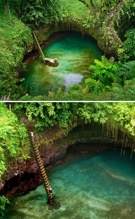 Tosua Ocean Trench - Lotofaga, Samoa