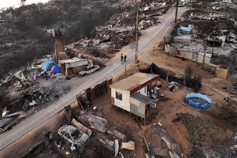 Wildfires scorch central Chile, death toll tops 110 - PTV News