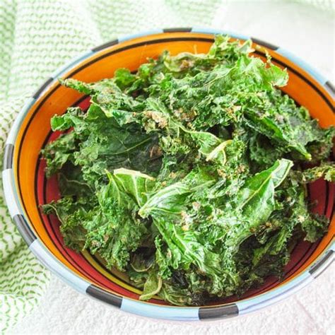 Kale Chips with Nutritional Yeast - Create Mindfully