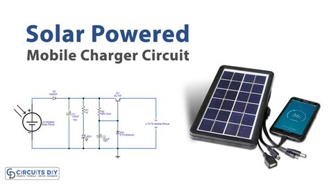 Solar Powered Mobile Charger Circuit