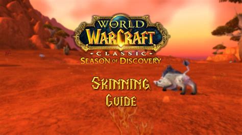 Skinning Guide for Season of Discovery (SoD) Phase 6 - Warcraft Tavern