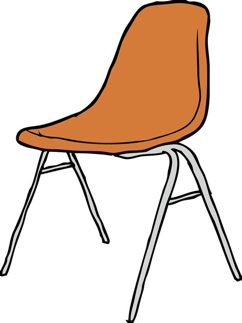 Clipart - Modern Chair 3/4 Angle