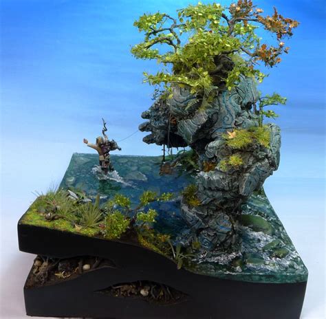 Forest Run | Scenery, Diorama, Wargaming terrain