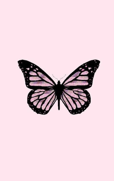 Obrázek módy 🌈 me 🤹 z b.s.b⚘ We Heart It | Butterfly wallpaper iphone, Wallpaper iphone cute ...