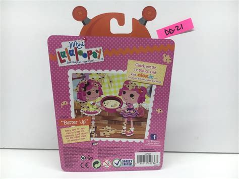 NEW & SEALED!! LALALOOPSY MINI BERRY JARS 'N' JAM BATTER UP DOLL NICK ...