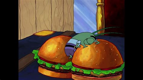 Plankton Kissing Krabby Patty Again for 10 Hours - YouTube