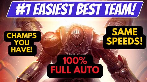 100% Easiest & Best Iron Twins 15 Team!!!! Raid: Shadow Legends - YouTube