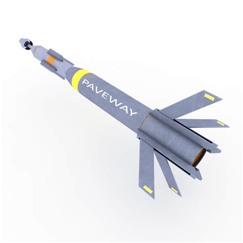 Paveway Missile modèle 3D