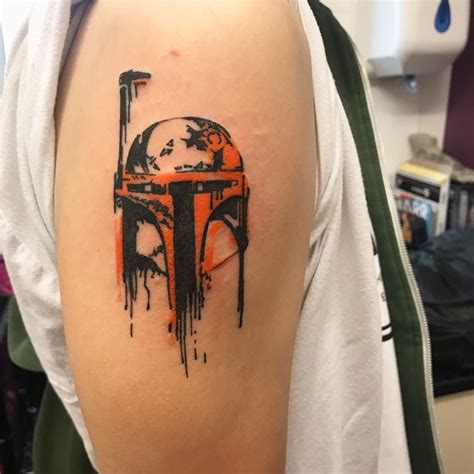 [UPDATED] 40 Fearsome Boba Fett Tattoos (November 2020) | Boba fett tattoo, Star wars tattoo ...