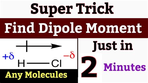 How To Find Dipole Dipole