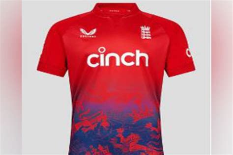 England cricket team reveals new T20I jersey