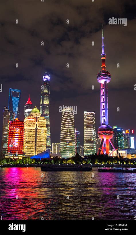 night view of shanghai,china,asia Stock Photo - Alamy