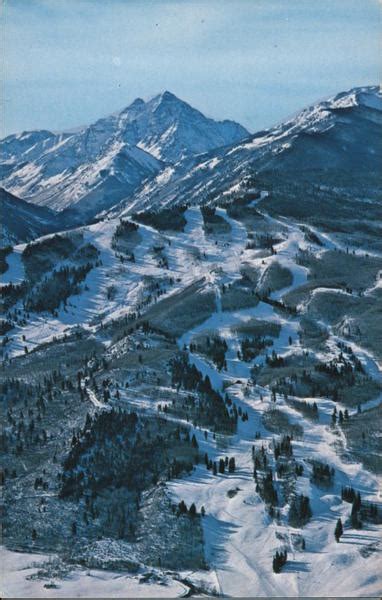 Buttermilk Mountain Ski Area Aspen, CO R. C. Bishop Postcard