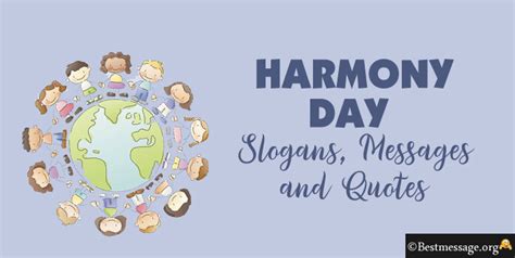 Harmony Day Quotes, Messages and Harmony Slogans