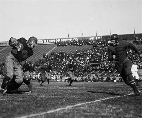 These photographs show the early violent days of the American football ...