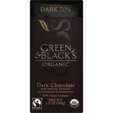 Organic Dark Chocolate 70% Cocoa Bar, 3.5 oz - Walmart.com