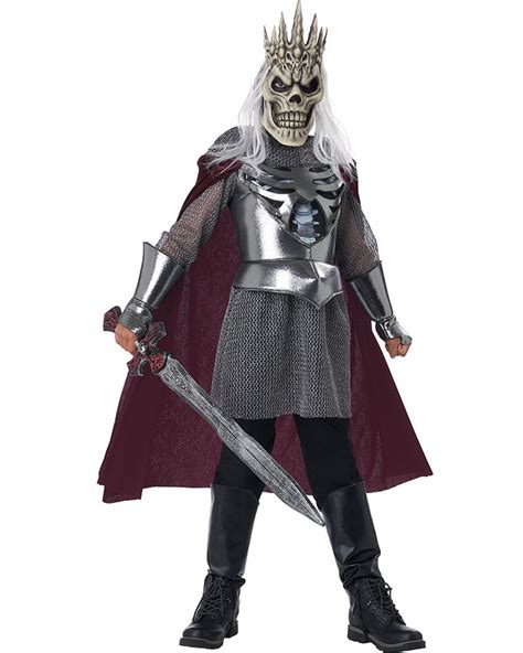 Fearsome Skeleton King Deluxe Boys Costume