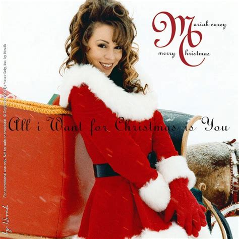 Mariah Carey 1994 All I Want For Christmas Is You in 2022 | Mariah carey, Mariah carey 90s ...