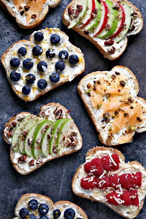 Breakfast Toast- 4 Ways