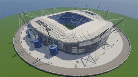 Minecraft - TIMELAPSE - Etihad Stadium (Manchester City) [Official] + DOWNLOAD - YouTube