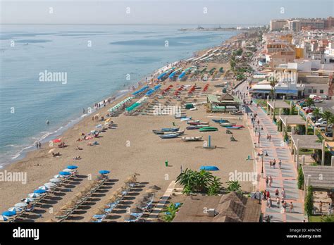 Torremolinos, Costa del Sol, Spain. La Carihuela beach Stock Photo - Alamy