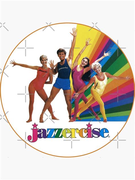 "Jazzercise 14 - " Sticker for Sale by LPOTREWI | Redbubble