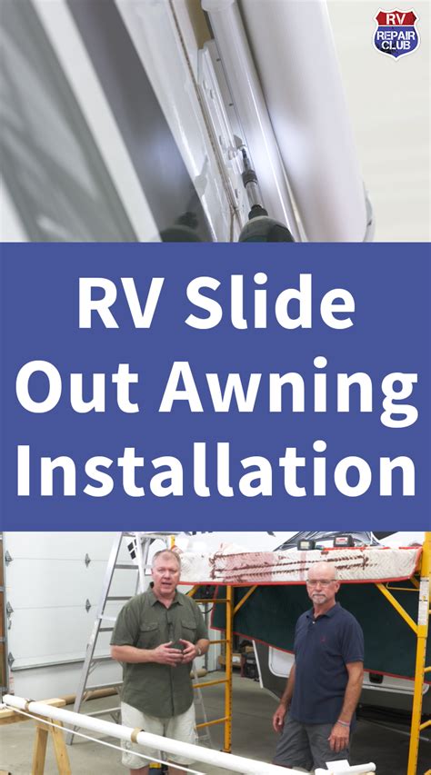 RV Slide Out Awning Installation