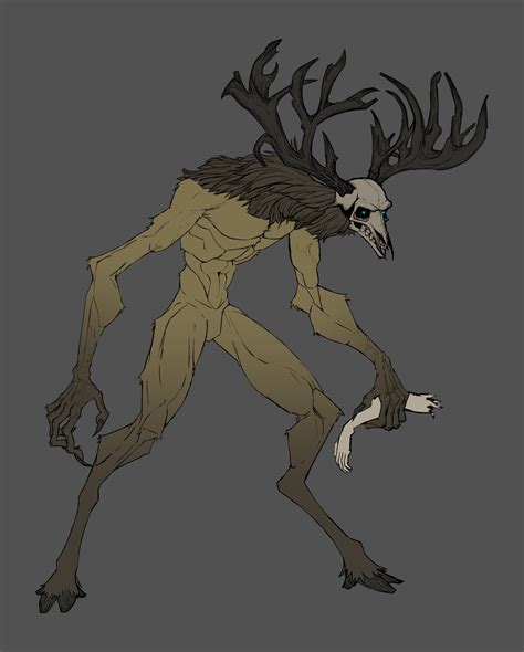 ArtStation - Wendigo WIP