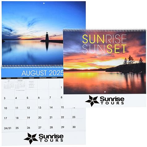 4imprint.com: Sunrise/Sunset Calendar 118809