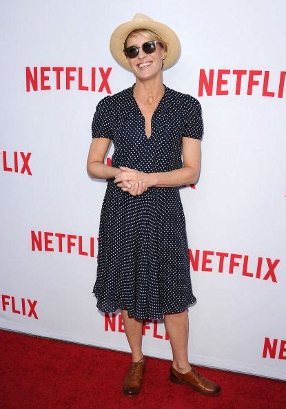 Robin Wright at Netflix's Academy Panel 'Women Ruling TV." Styled by ...