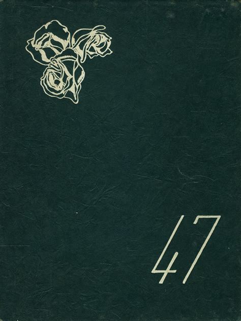 1947 yearbook from Howell High School from Howell, Michigan