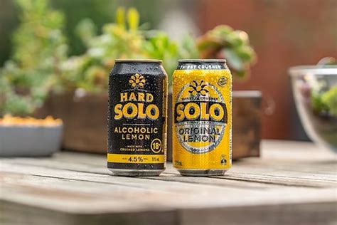 Solo introduces Hard Solo, an alcoholic lemon squash - Drinks - delicious.com.au