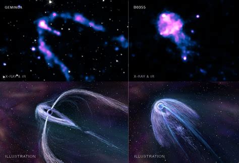 Space Jellyfish Show Types Of Pulsar Wind Nebulas - Universe Today