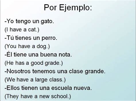 Tener and Tener + Que + Infinitive in Spanish - YouTube