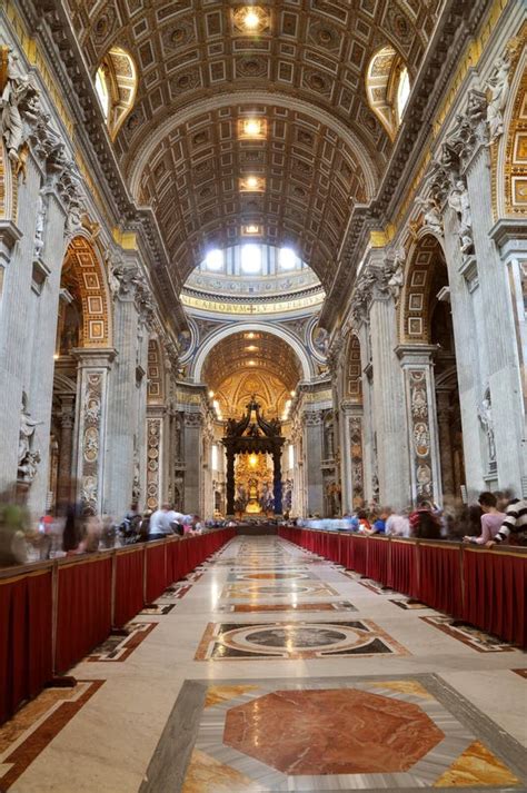 The Interior of San Pietro Cathedral Editorial Photography - Image of ...