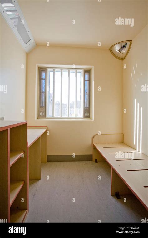 high down prison prison cell Stock Photo: 27598548 - Alamy