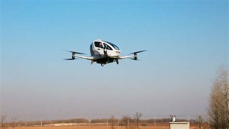 Flying car? Watch as this drone flies around with passengers inside ...