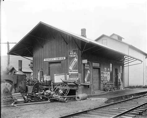 Vintage Railroad Pictures: Erie Railroad Stations, Circa 1910