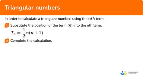 Triangular Numbers - GCSE Maths - Steps, Examples & Worksheet