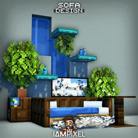 Sofa Design! : r/Minecraftbuilds