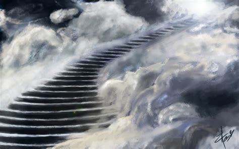 Stairway To Heaven Sketch at PaintingValley.com | Explore collection of ...