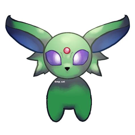 Espeon Shiny by bmpcat on DeviantArt